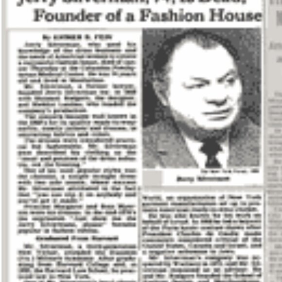 1960s Vintage Rare! JERRY SILVERMAN x Shannon rogers Dress ! With pockets - Picture 13 of 15